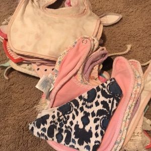 Accessories - LOT of baby girl bibs Accessories - LOT of baby girl bibs